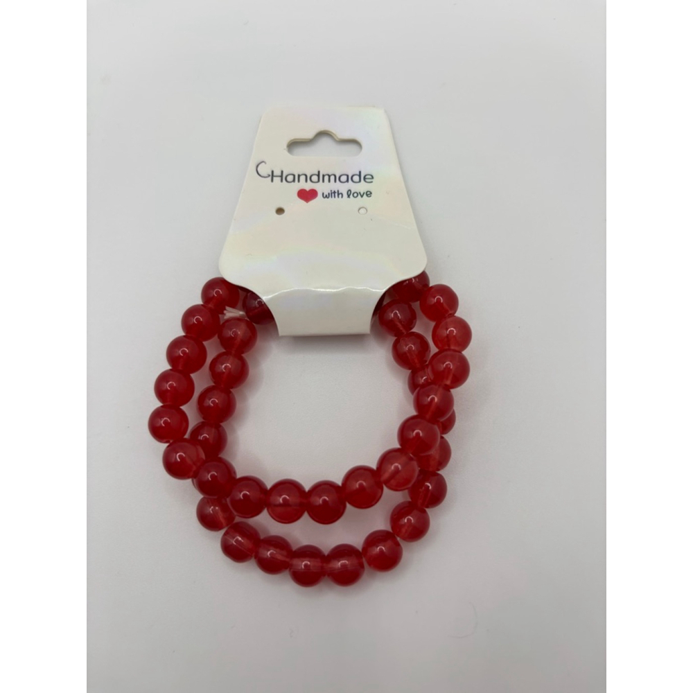 ✨5/$25✨ Red Beaded Bracelets NWOT